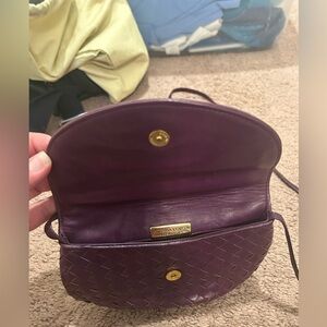 Bottega  Veneta  crossbody. Plum color